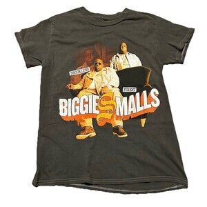 The Notorious B.I.G. Biggie Smalls Tee S Black Hip Hop Rap Graphic Shirt NWOT